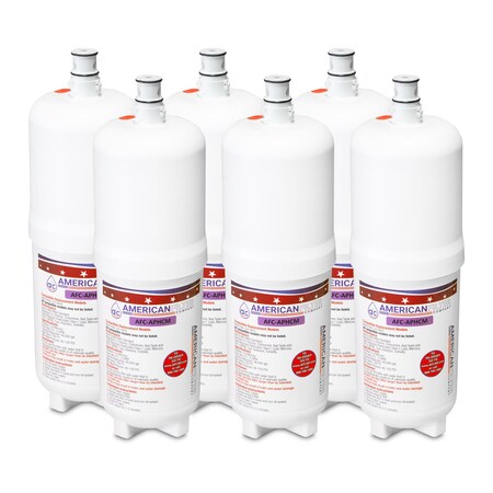 American Filter Co AFCAPHCM Water Filters, 6PK AFC-APHCM-6p-16745